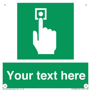 Custom Safe Condition Emergency call point